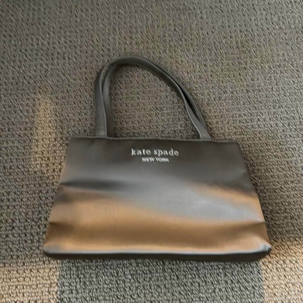 Silver satin Kate Spade mini
